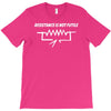 resistance is not futile funny star electrician wars trek cool T-Shirt