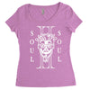 soul II soul white logo Women's Triblend Scoop T-shirt