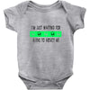 i'm just waiting for aliens to abduct me Baby Onesie