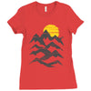 mountain ink Ladies Fitted T-Shirt