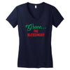 grace the blesssingg!! Women's V-Neck T-Shirt