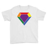 Rainbow LGBT Diamond Youth Tee