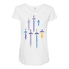 master swords Maternity Scoop Neck T-shirt