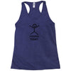 i pooped today Racerback Tank