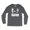 the blues brothers inspired on a mission from god funny Long Sleeve Shirts