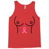 breast with pink ribbon Tank Top