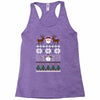 ugly christmas sweater Racerback Tank