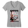 funny star wars empire magazine cover ideal birthday present Women's V-Neck T-Shirt