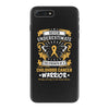 Never Underestimate the Strength of a Childhood Cancer Warrior iPhone 7 Plus Case