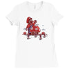mushroom eater Ladies Fitted T-Shirt