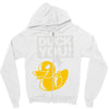 duck you Zipper Hoodie