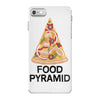pizza lover's food pyramid iPhone 7 Case
