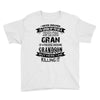 Super Cool Gran Of A Freaking Awesome Grandson Youth Tee