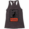 fool b.a. baracus Racerback Tank