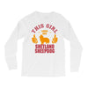 This Girl Loves Shetland Sheepdog Long Sleeve Shirts