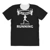 who loves running1 All Over Women's T-shirt