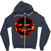 Halloween Sun Zipper Hoodie