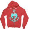 sea turtles Zipper Hoodie