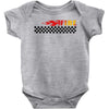 Fire Black Baby Bodysuit