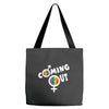 coming out Tote Bags
