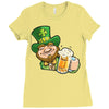 saint patrick day Ladies Fitted T-Shirt