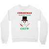 christmas baking team crew snowman Crewneck Sweatshirt