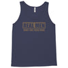 real men hunt for their food father's day hunting fishing funny Tank Top