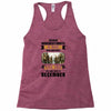 Never Underestimate A Man Who Watches The 100 And Was Born in December Racerback Tank