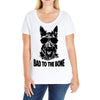 bad to the bone Ladies Curvy T-Shirt