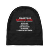 Smartass March Girl Baby Beanies