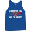 stand for the flag kneel for the cross Tank Top