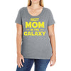 Best Mom in the Galaxy Ladies Curvy T-Shirt