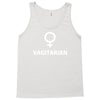 vagitarian sex hetero bucks night vegetarian male female costume Tank Top