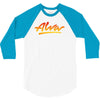 new alva skateboard skate decks logo 3/4 Sleeve Shirt