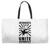 introverts Unite Separately in Your Own Homes Weekender Totes