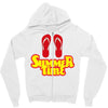 summer time flip flops Zipper Hoodie