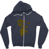 Gorila Face Zipper Hoodie