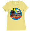 sandbox battle 1 Ladies Fitted T-Shirt