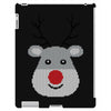 christmas reindeer rudolph iPad 3 and 4 Case