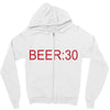beer 30 Zipper Hoodie