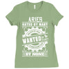 Aries Hated By Many Wanted By Plenty Ladies Fitted T-Shirt