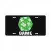 game License Plate
