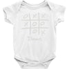 tic tac toe draw Baby Onesie