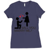 will you love me Ladies Fitted T-Shirt