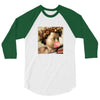 michelangelo the prophet isaiah bubble gum 3/4 Sleeve Shirt