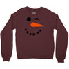 snowman face Crewneck Sweatshirt