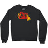 pizza and cats Crewneck Sweatshirt