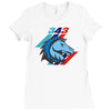 m 343 horses power Ladies Fitted T-Shirt