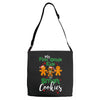 my first grade kids are smart cookies Adjustable Strap Totes