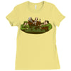 risky business Ladies Fitted T-Shirt